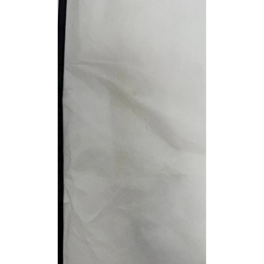 Moncler White Garment Bag w/ Hanger Coat Storage Travel Suit Designer 35X25 READ